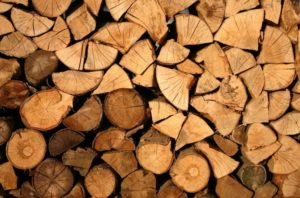afdekzeil brandhout