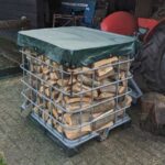 afdekzeil voor ibc containers 120x100 cm in de kleur groen