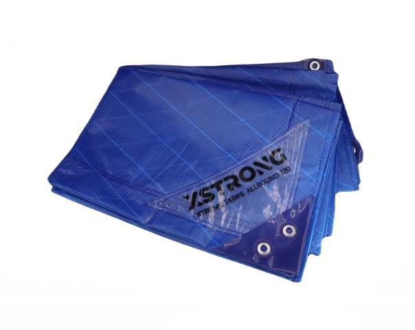 Xstrong afdekzeil pro 120 in blauwe kleur