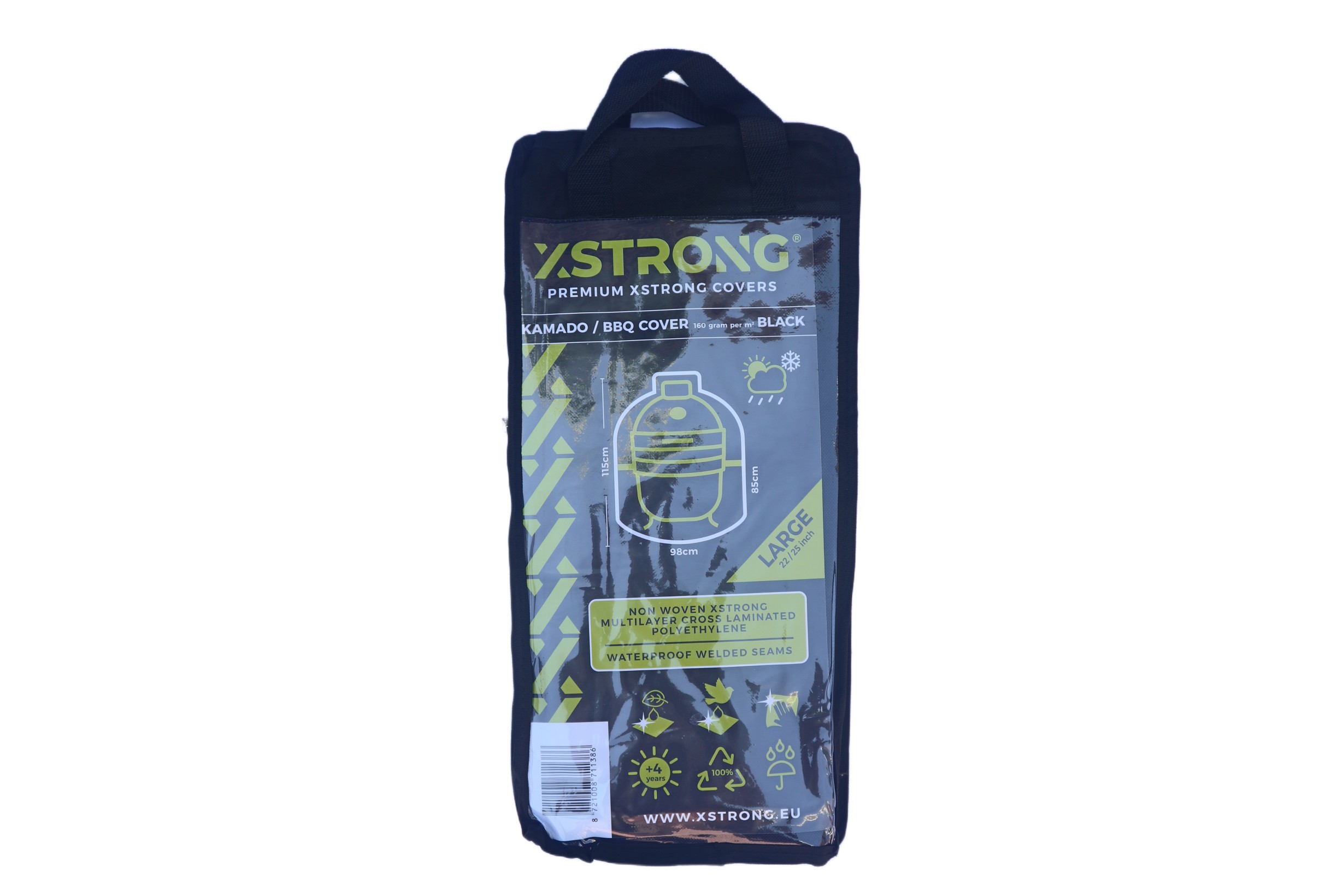 Xstrong Premium Beschermhoes Kamado BBQ Diameter 98cm Zwart