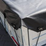 Xstrong Pro 300 Aanhanger vlakzeil over hoek aanhangwagen