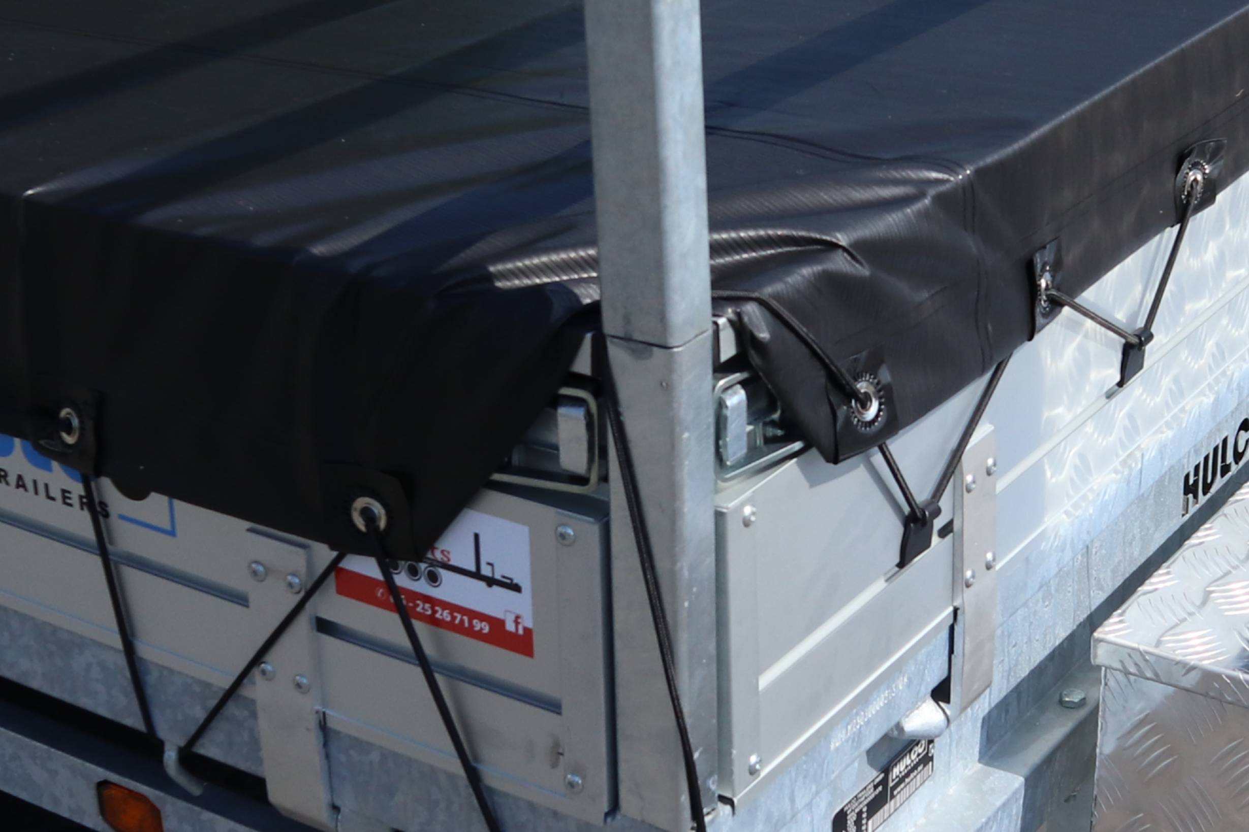Xstrong Pro 300 Aanhanger vlakzeil voor aanhangers met voorrek