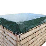 Aardappelkist afdekzeil groen Xstrong Pro 200 a