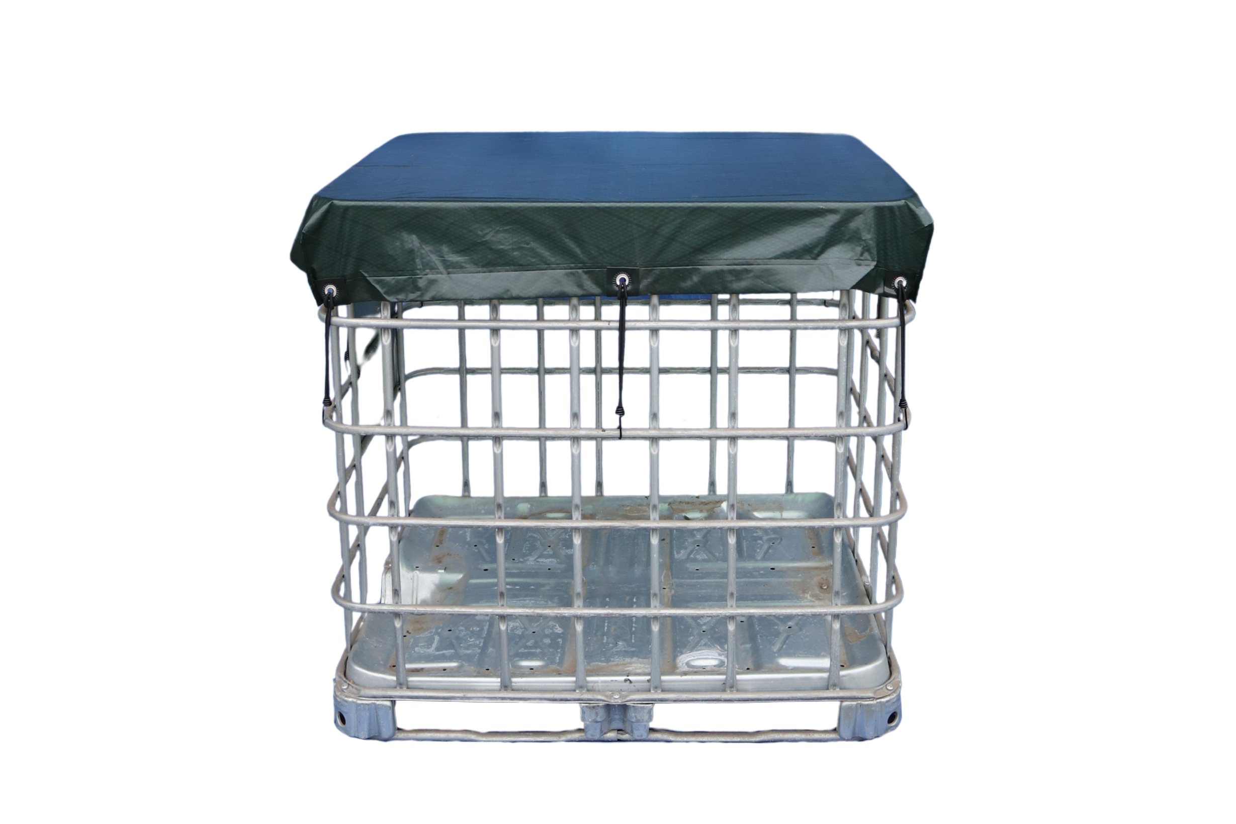 Xstrong IBC afdekzeil afgedekte ibc krat container