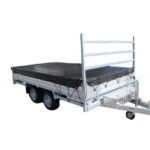 Xstrong Pro 300 Aanhanger afdekzeil zwart