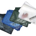 Xstrong Afdekzeilen Zwart Blauw Groen Transparant Wit