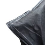 Close-up van volledig gelaste naden van de tuinstoelen hoes