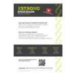 Xstrong sample box product informatie flyer