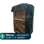 Haardhout regenhoes Brandhout op pallet